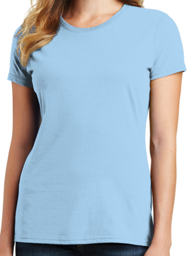 Customized Women's Roundneck Cotton T-shirt